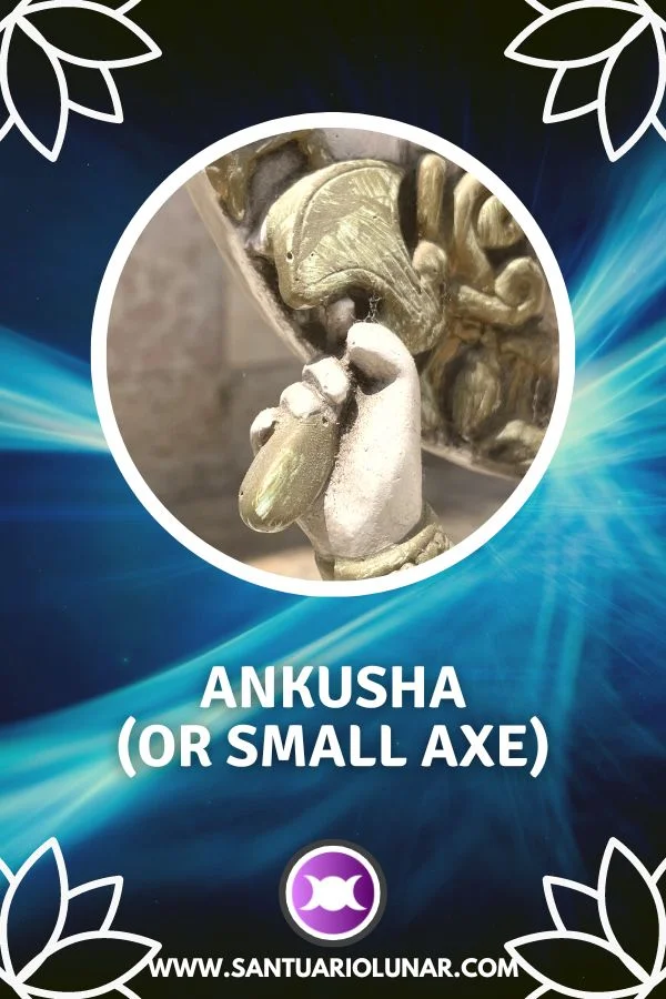 Ganesha Ankusha axe,