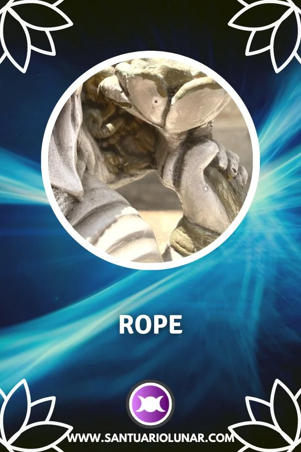 Ganesha rope lotus,