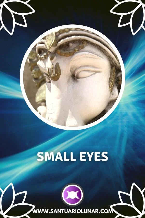 Ganesha small eyes