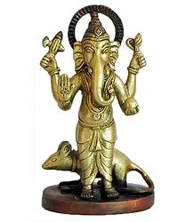 Ganesha Mushika symbolism,