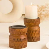decorative candle stands,
