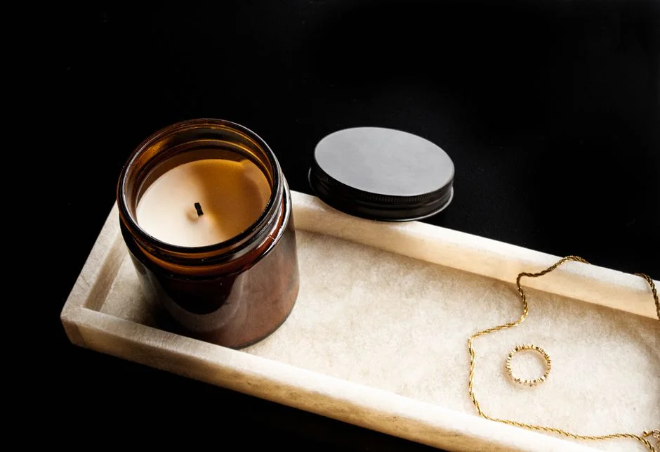 scented candles, luxury