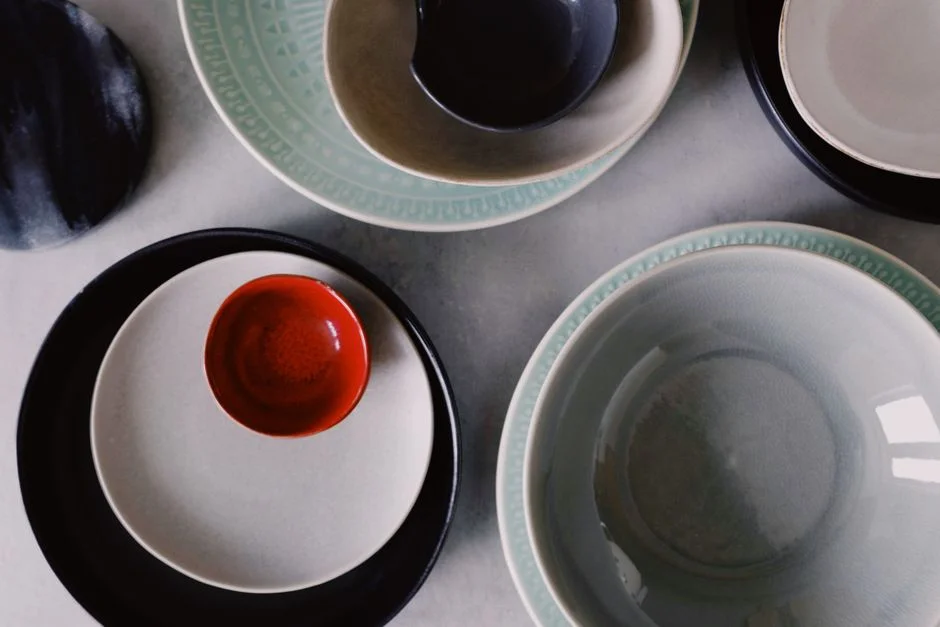 Ceramic bowls, Kitchenware,