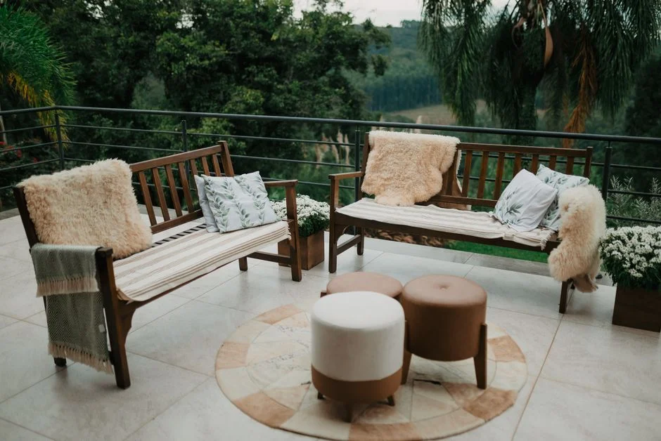 outdoor furniture, garden
