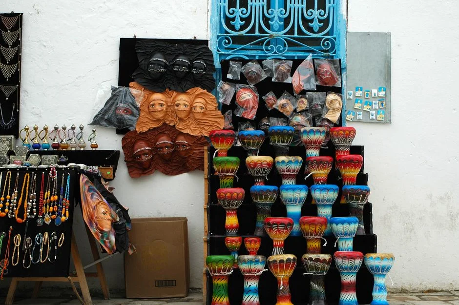 diverse handcrafted products,