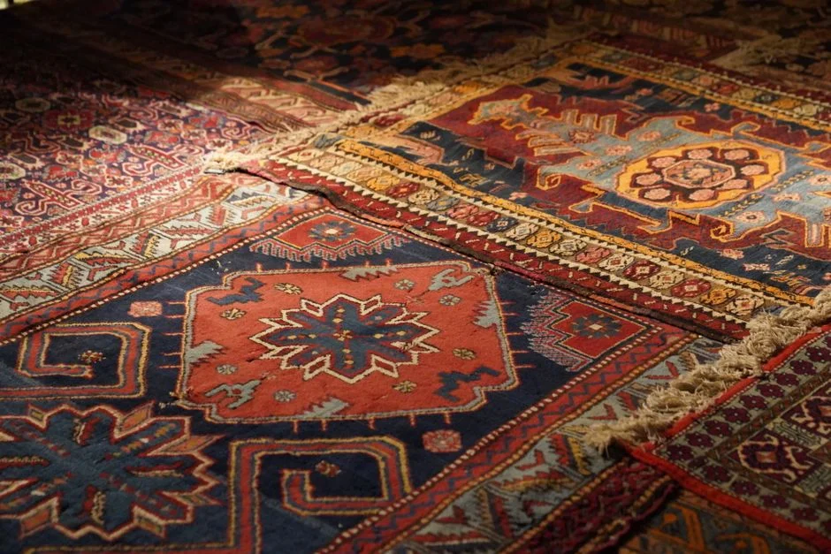 Handwoven rug, Block