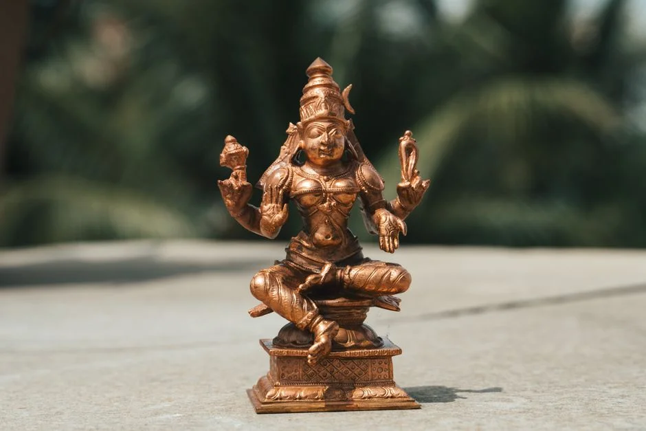 Bronze Hindu Statue,