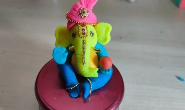 Eco-friendly Ganesha, clay