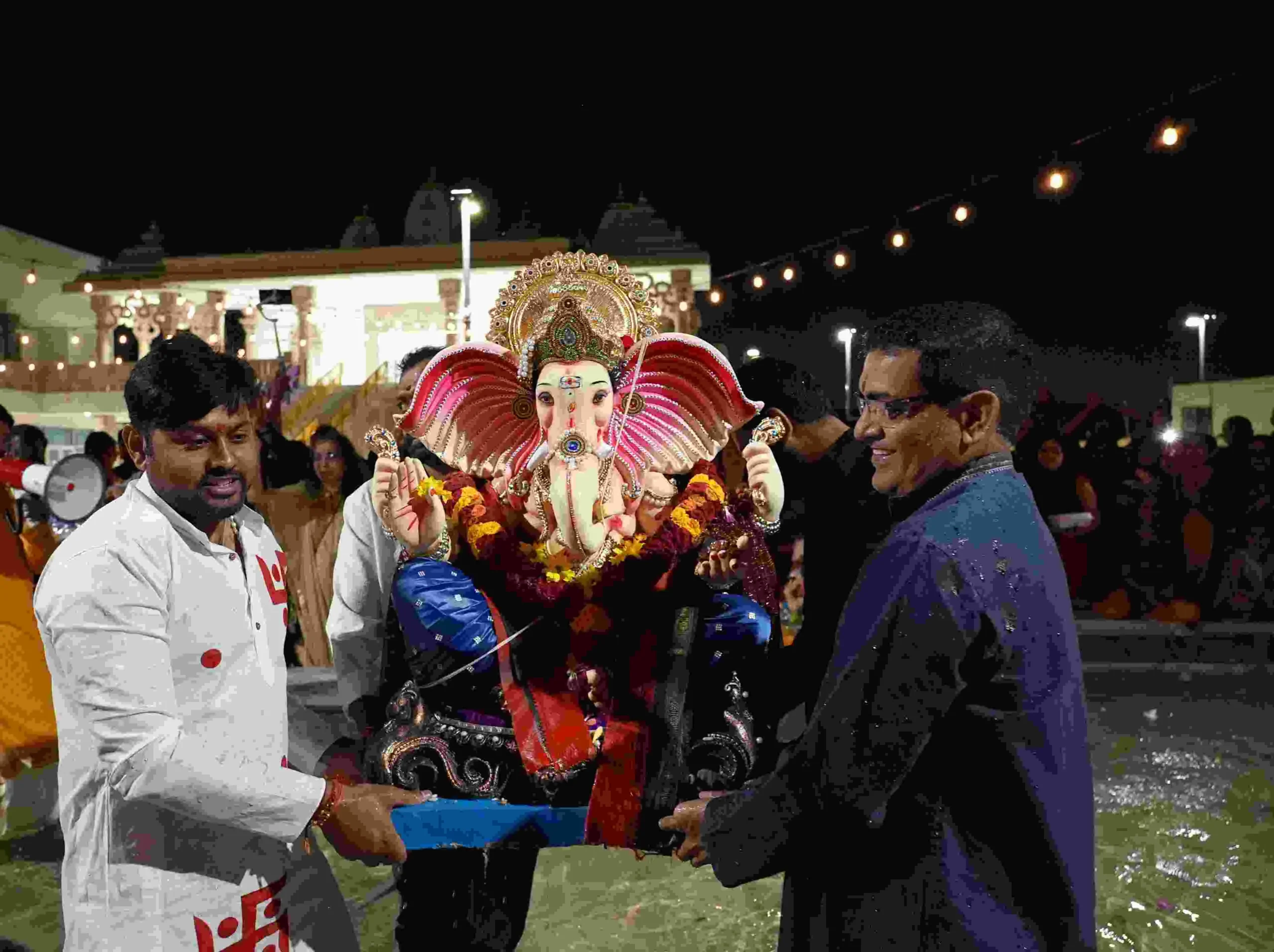 Ganesh Visarjan procession,