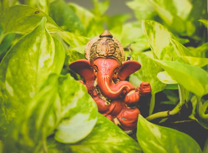 Ganesha feast Kubera,