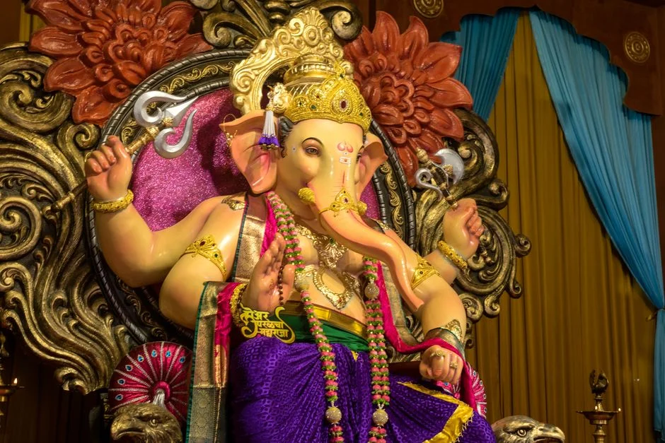 Ganapati festival celebration,