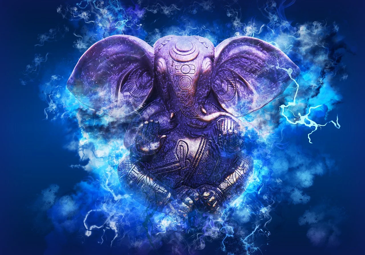 Ganesha and Kartikeya,