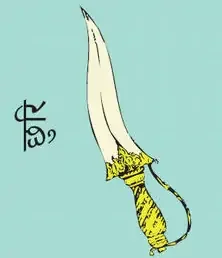 Ganesha dagger razor