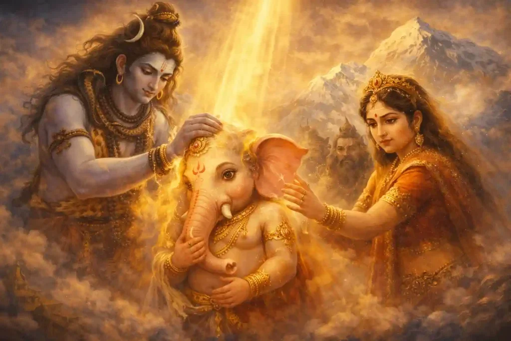 Lord Shiva elephant