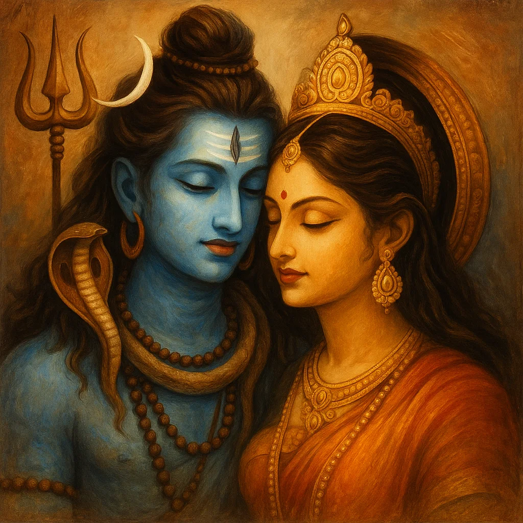 Shiva and Shakti,