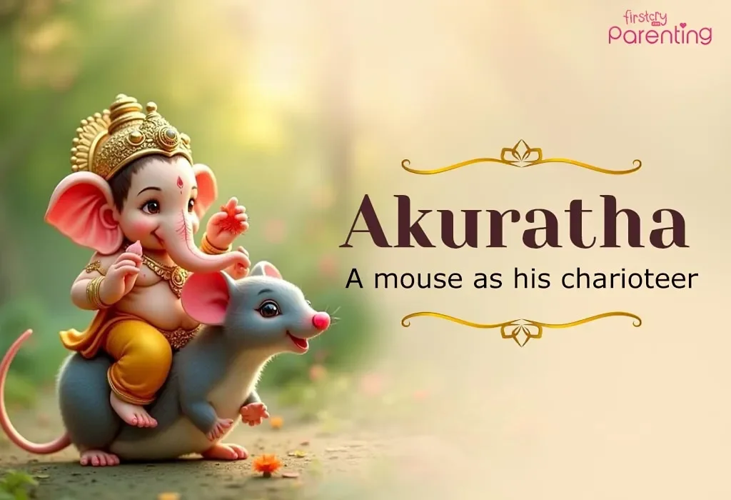 Ganesha riding mouse