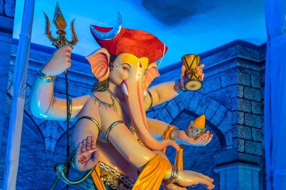 Heramba Ganesha calm