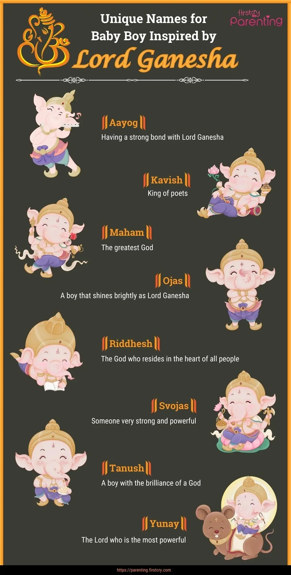 Lord Ganesha names