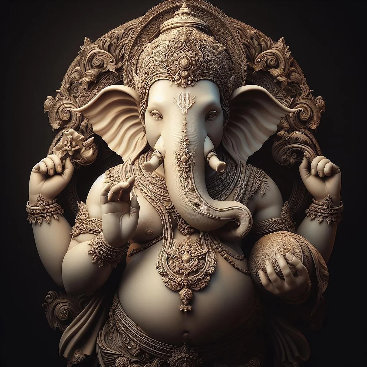 Ganesha heart, Auspiciousness,