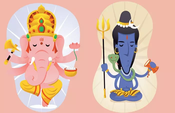 Lord Shiva Ganesha,
