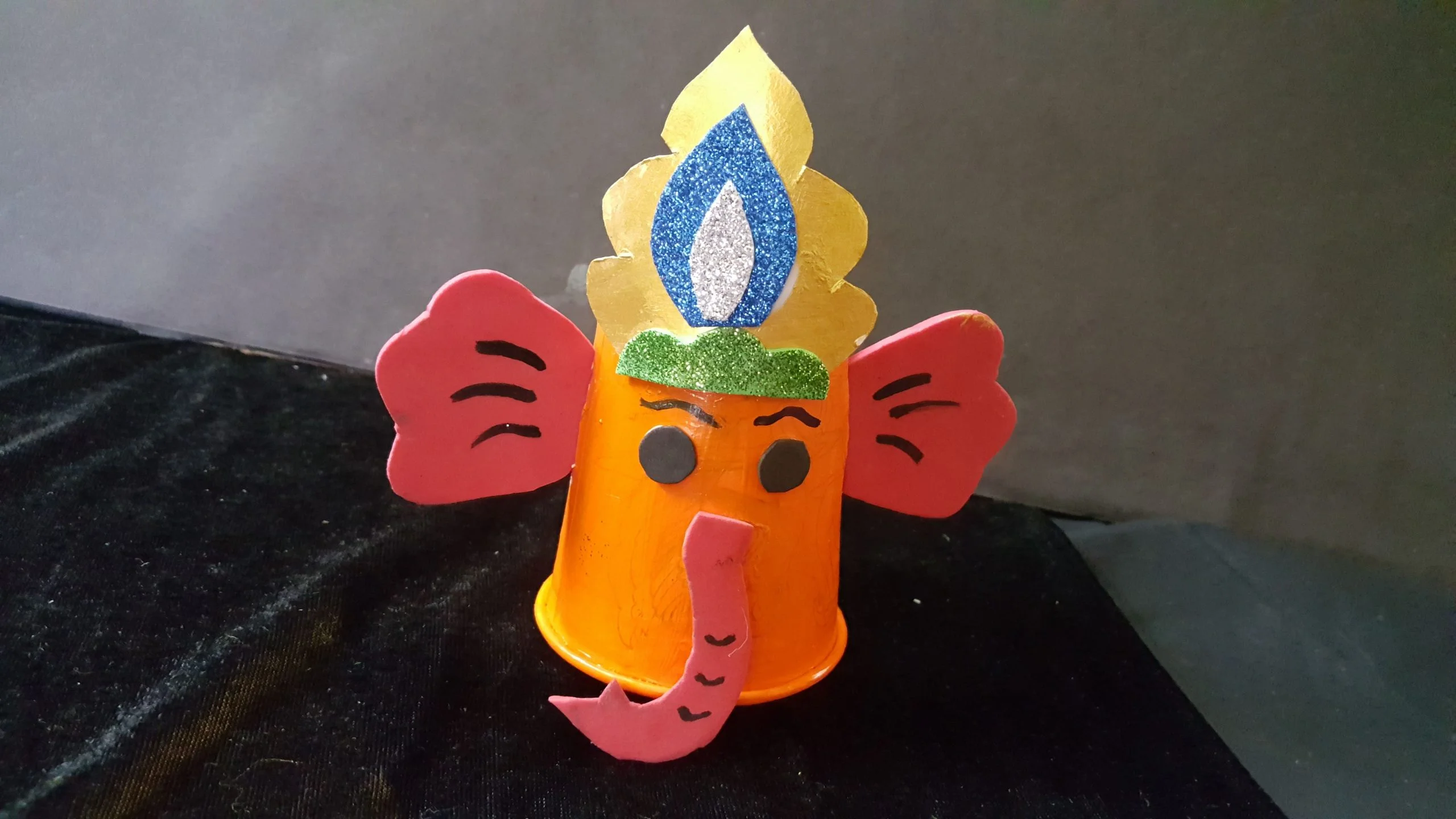 DIY paper Ganesha