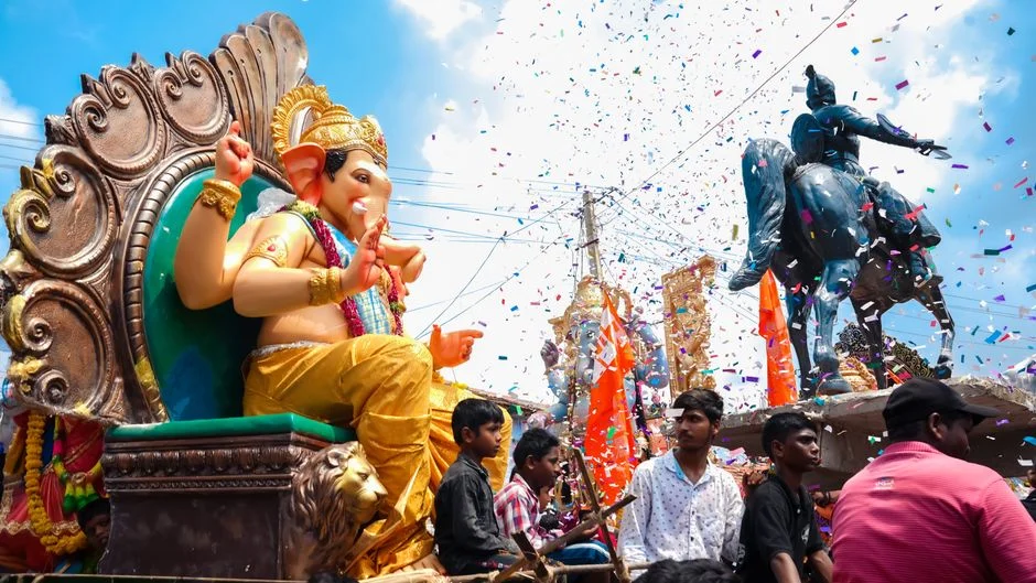 Ganesha festival celebration