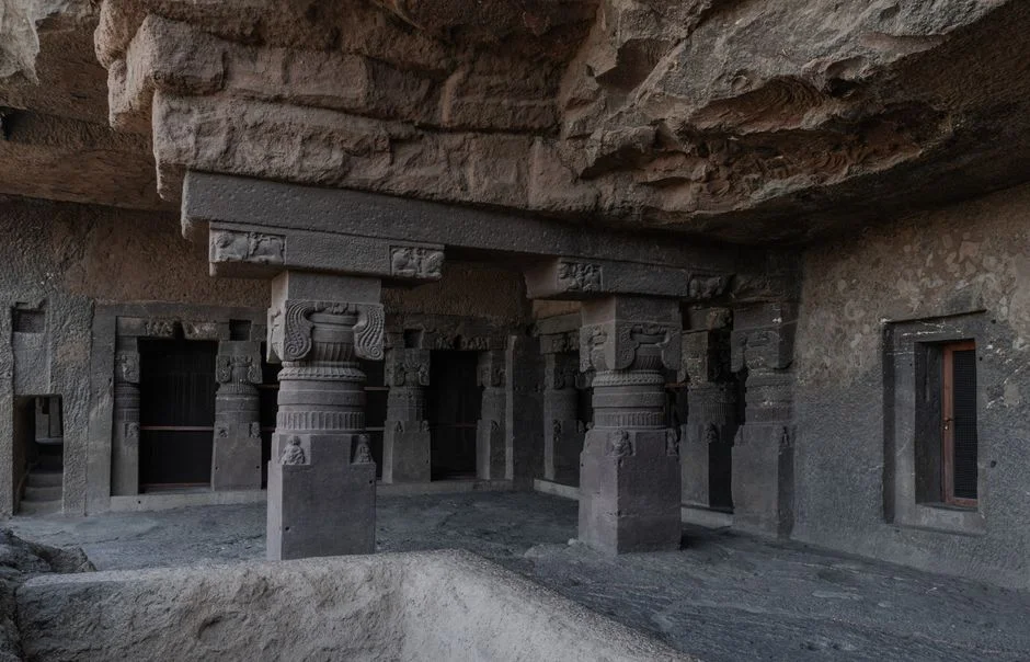 Ganesha cave interior,