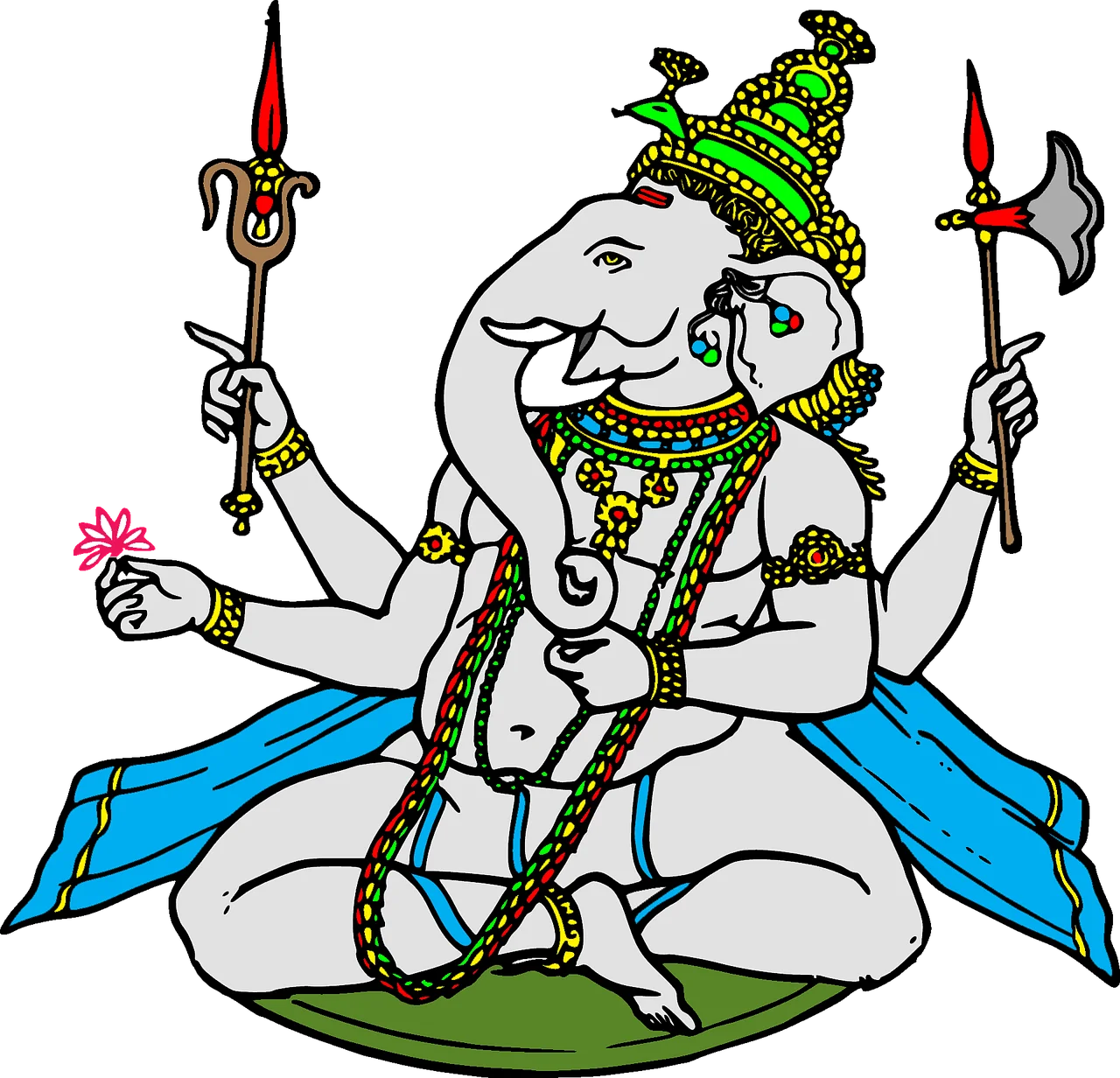 Lord Ganesha blessing