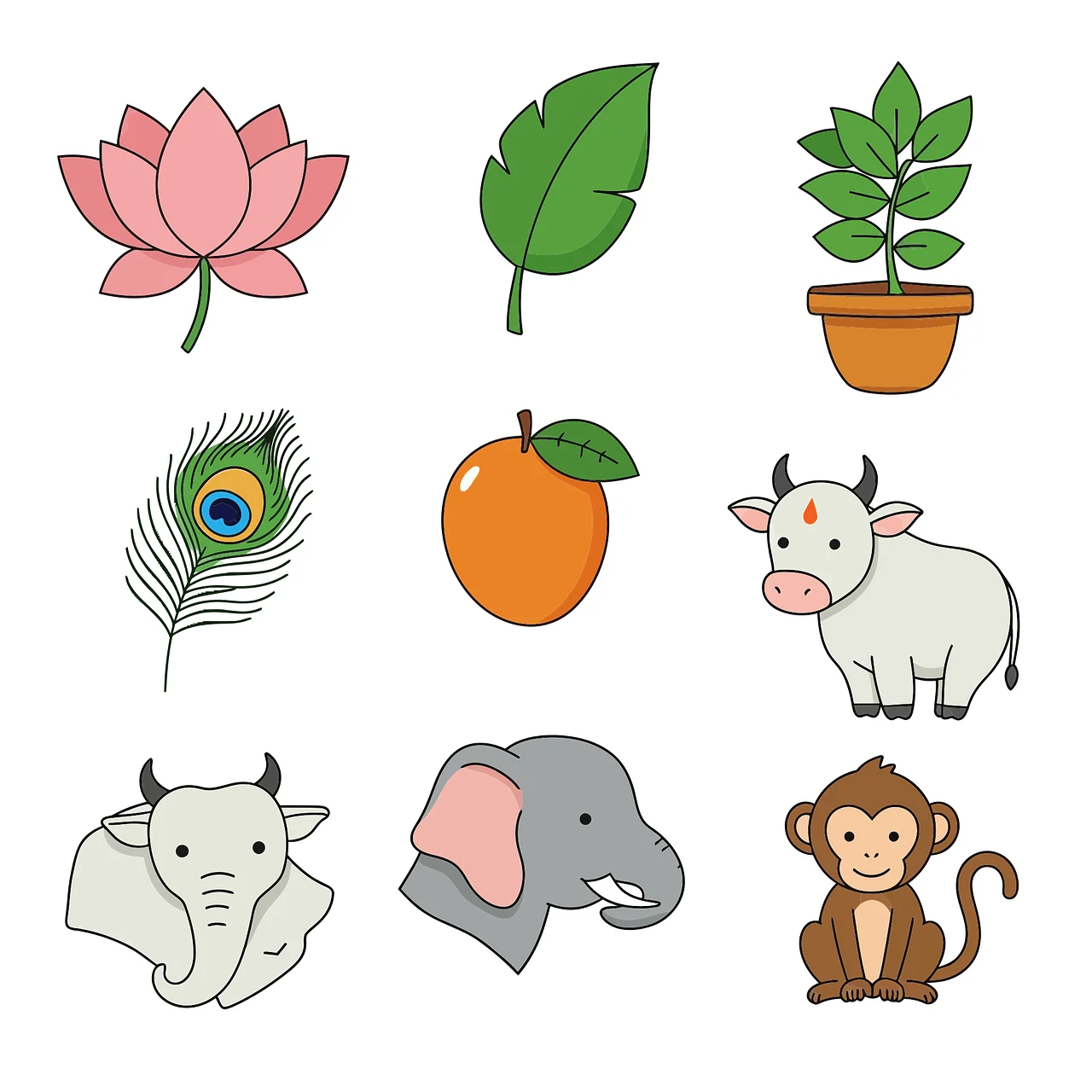 Ganesha iconography, Hindu