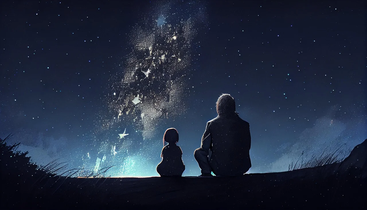 divine father silhouette