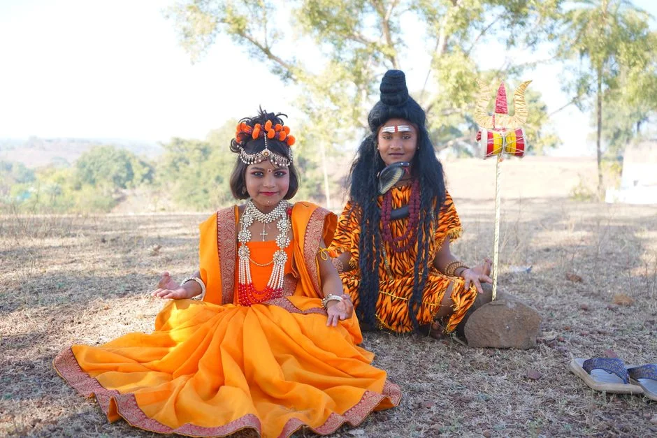 Shiva and Parvati,