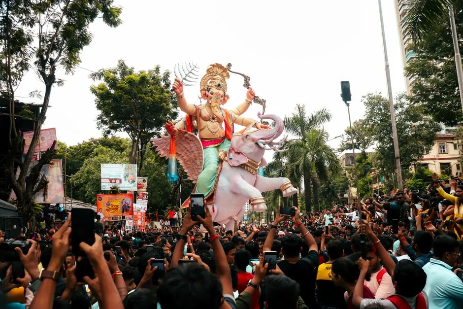Ganesha auspicious face,
