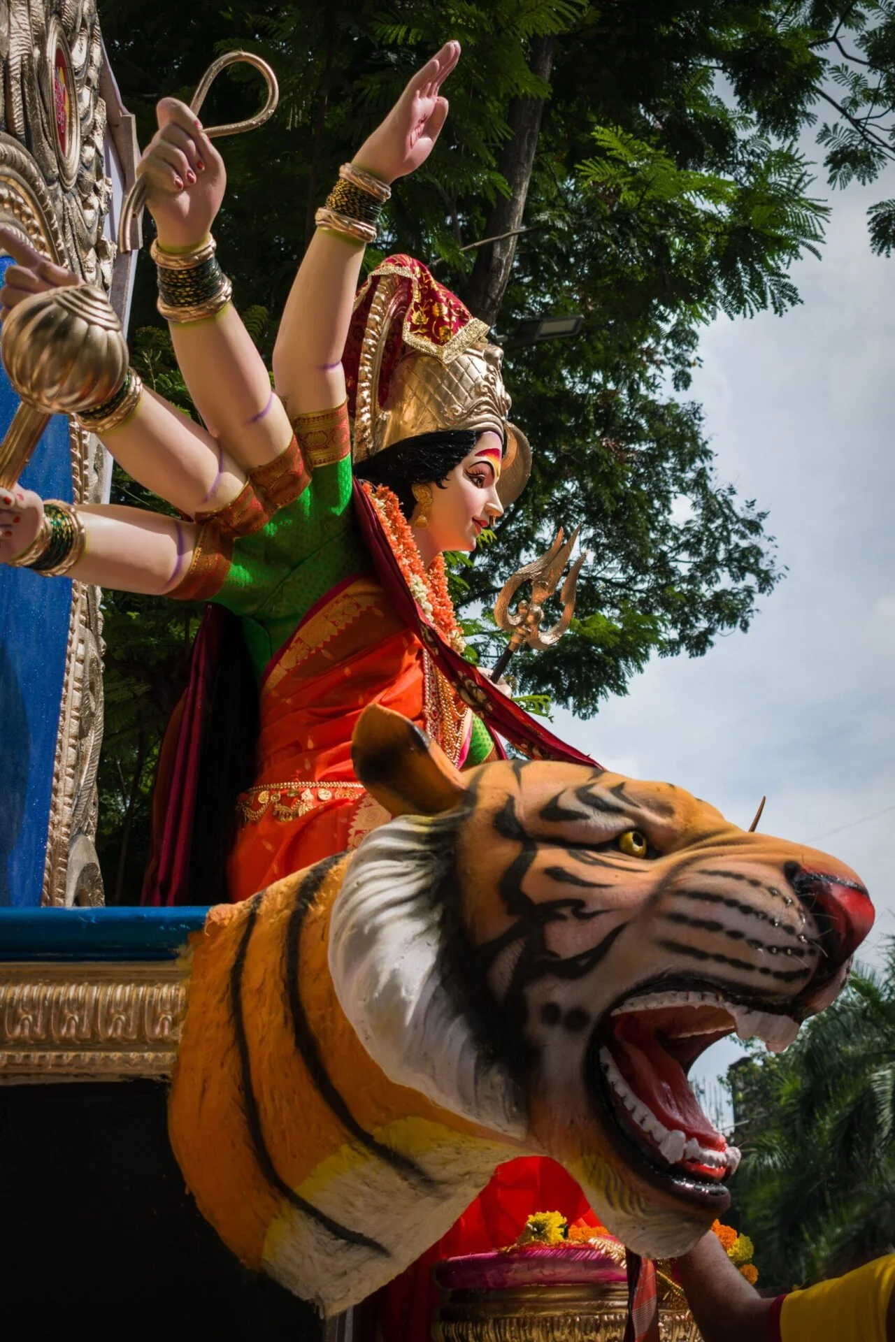 Lord Shiva confrontation,