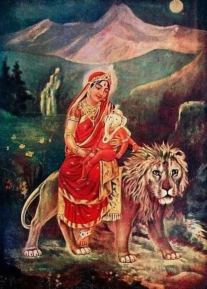 Goddess Parvati Shiva