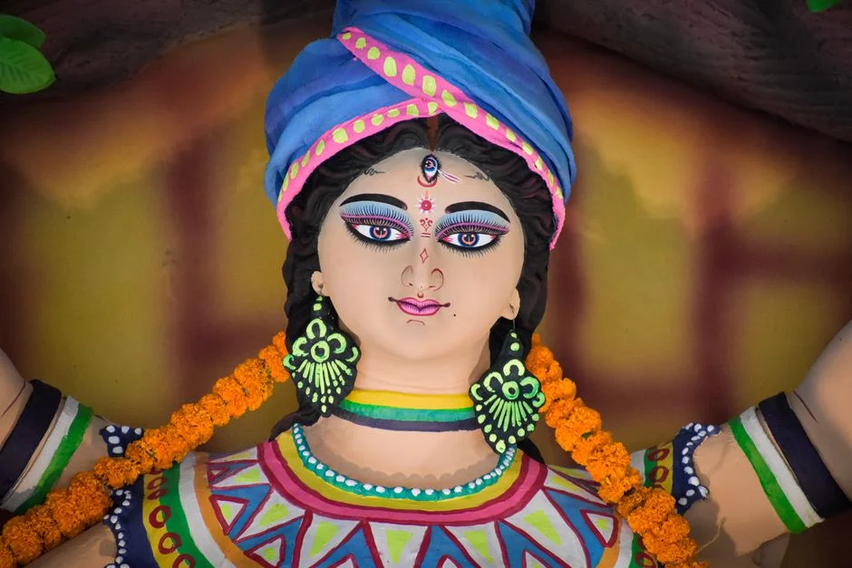 Goddess Parvati emotional,