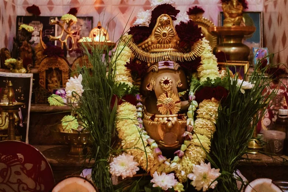 Ganesha deity, sacred