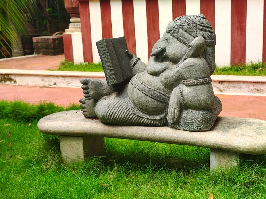 Ganesha symbolism belly