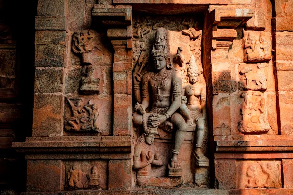 Shiva Parvati Family,