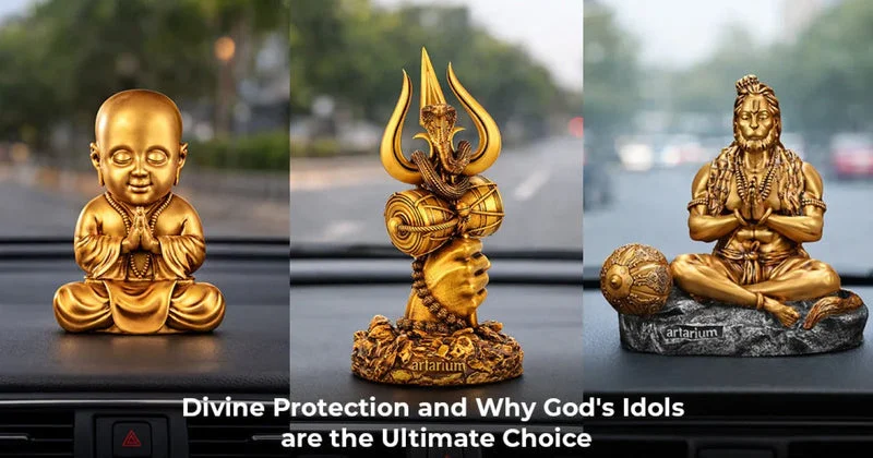cleaning brass idols,